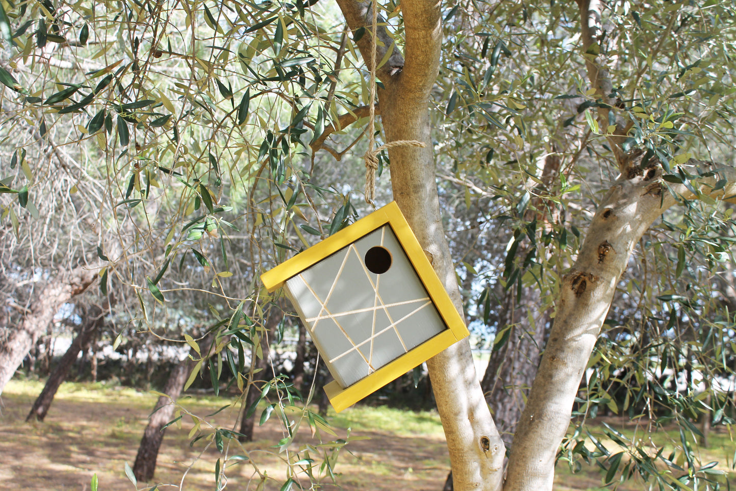 KU-BIRD YELLOW Casa nidificazione per uccellini