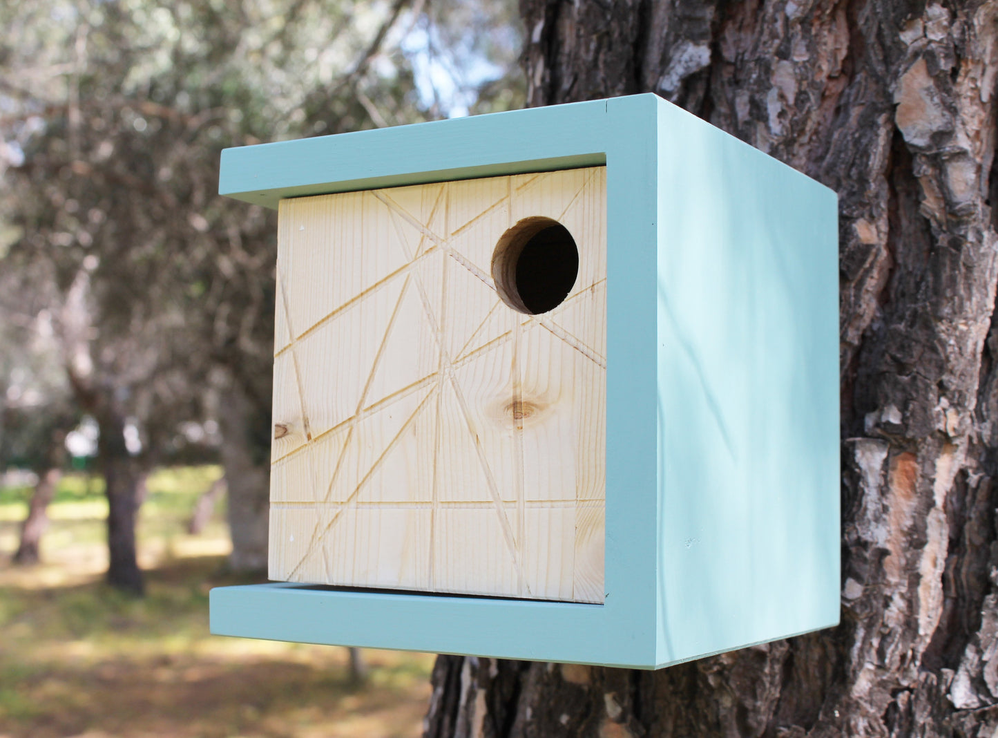 Rifugio in legno per uccelli birdhouse mod. KU-BIRD