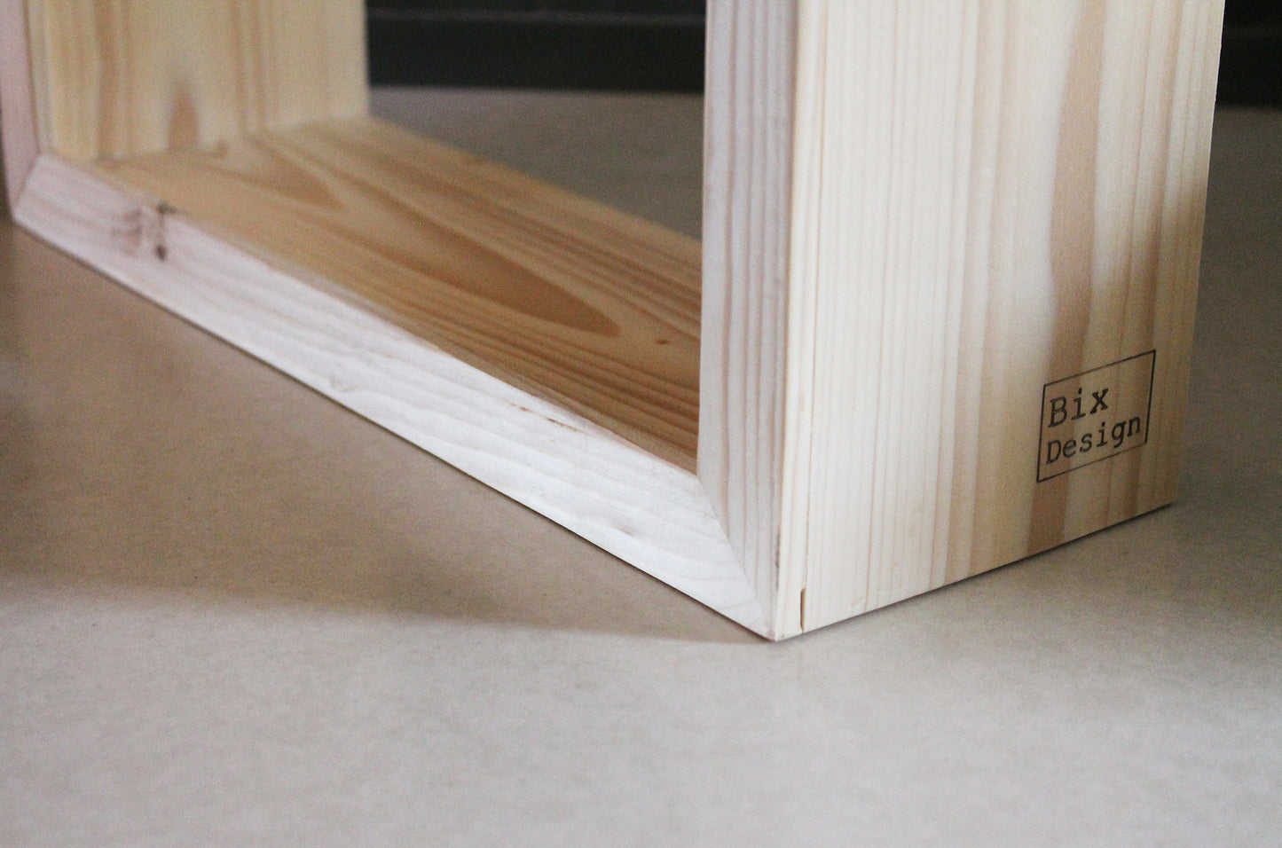 Contenitore Porta Vinili LP da Parete in Legno | Capacità 20 Dischi | Bixdesign