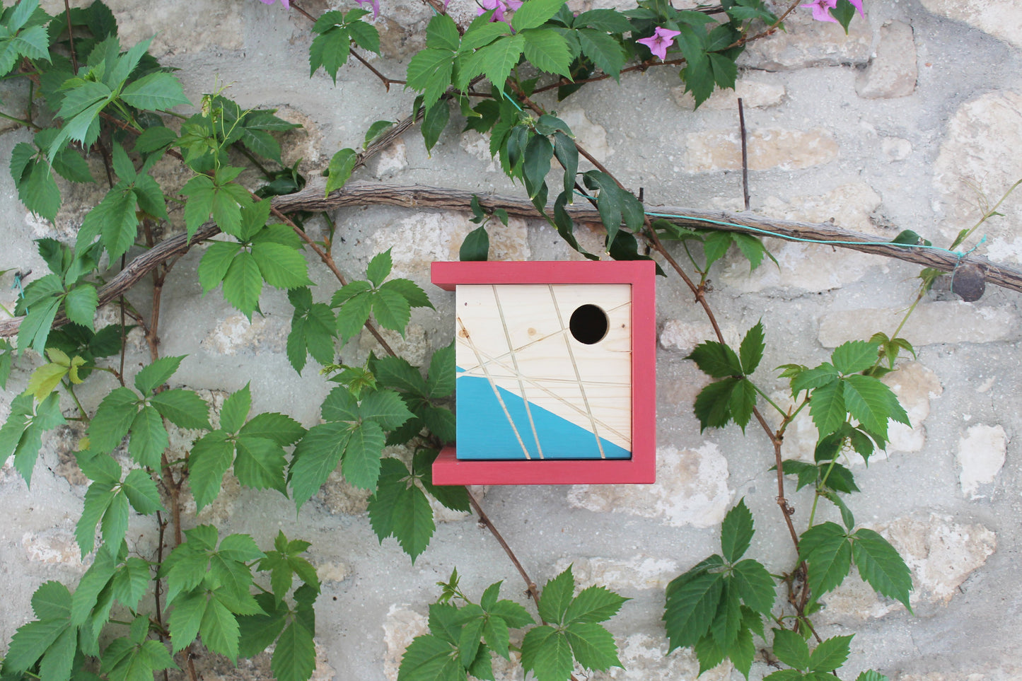 KU-BIRD RED Casa nidificazione per uccellini