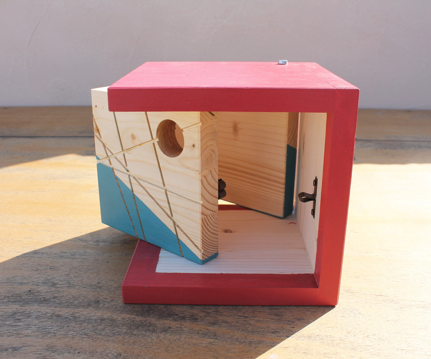 KU-BIRD RED Casa nidificazione per uccellini