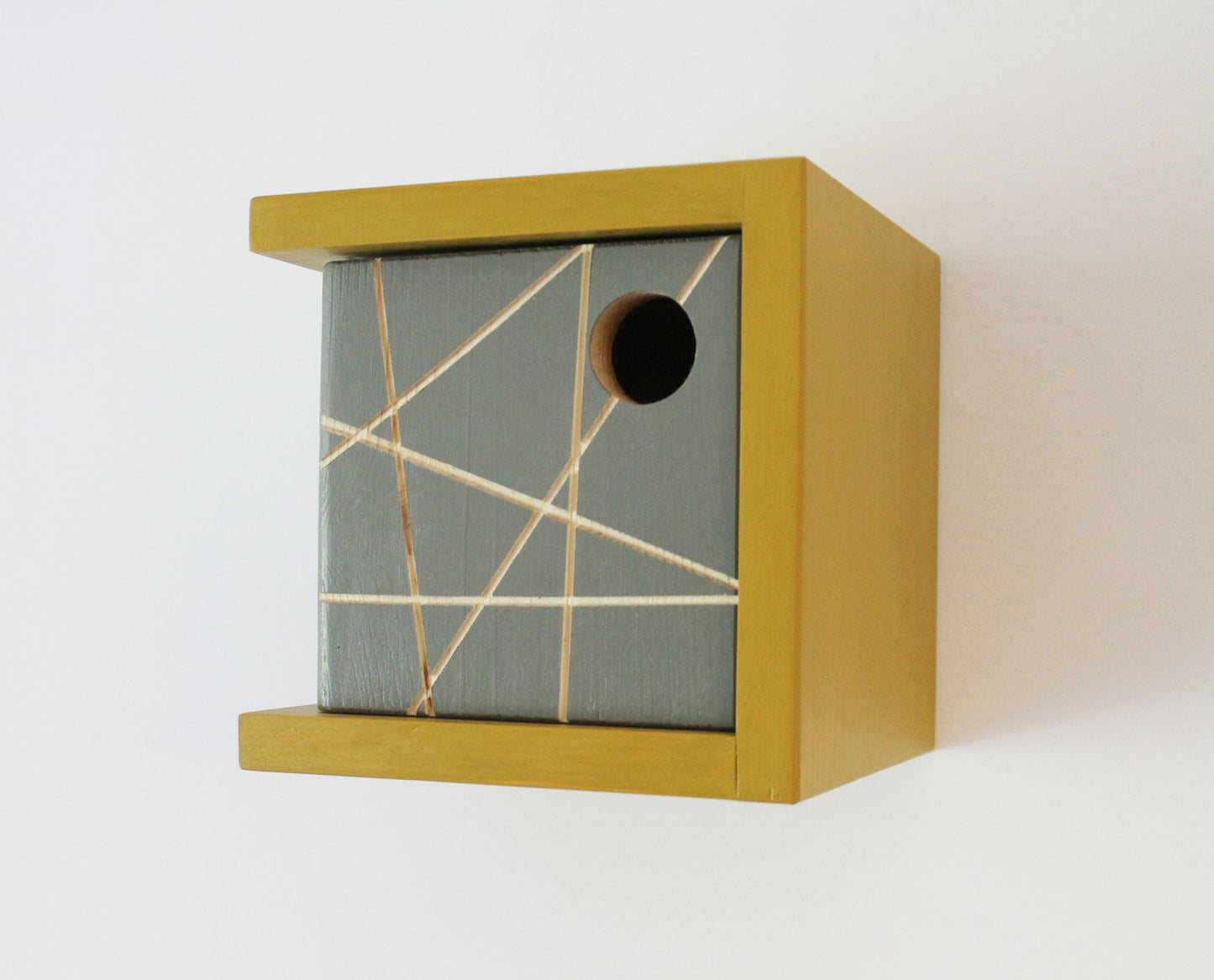 KU-BIRD YELLOW Casa nidificazione per uccellini