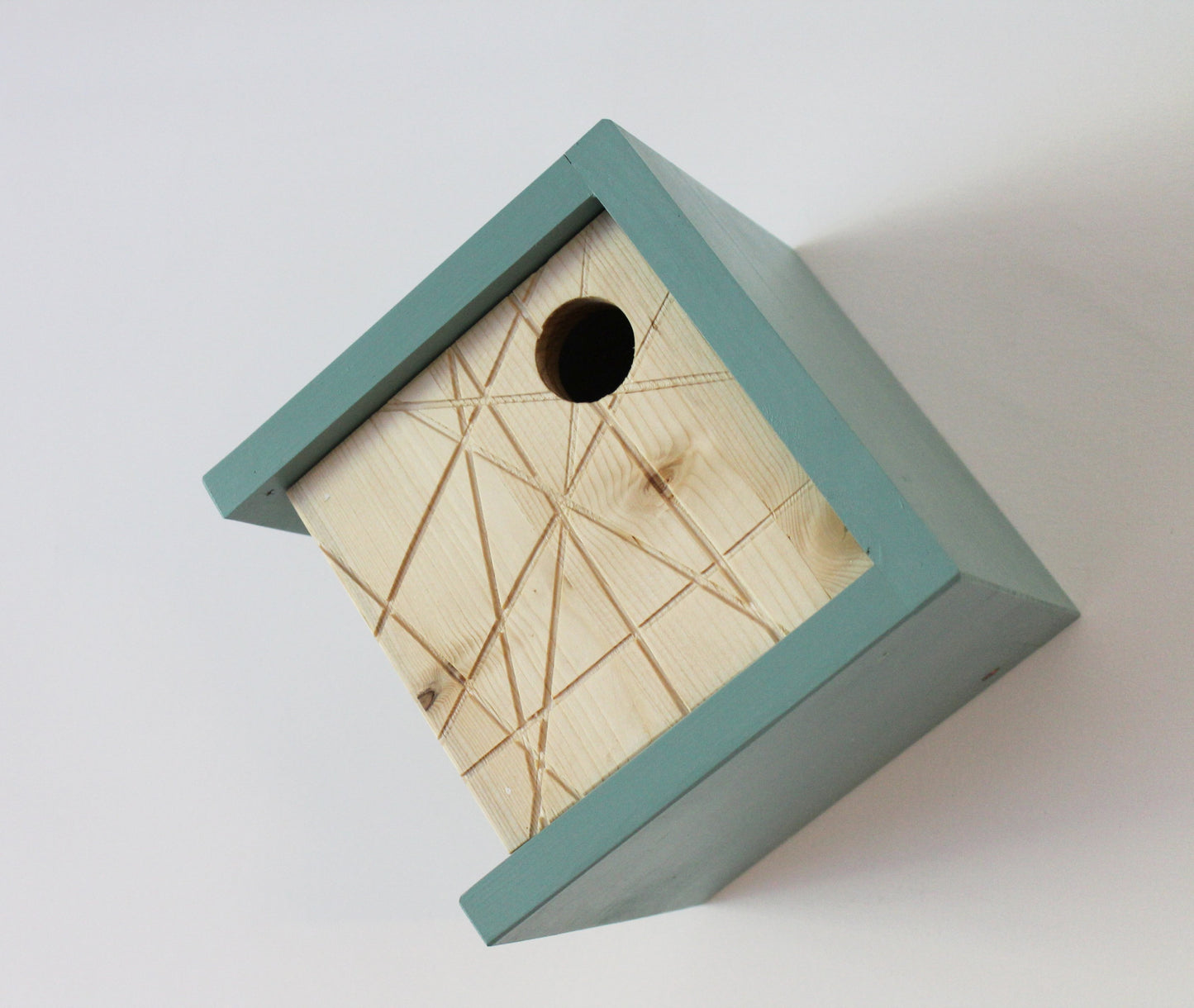 KU-BIRD BLUE Casa nidificazione per uccellini