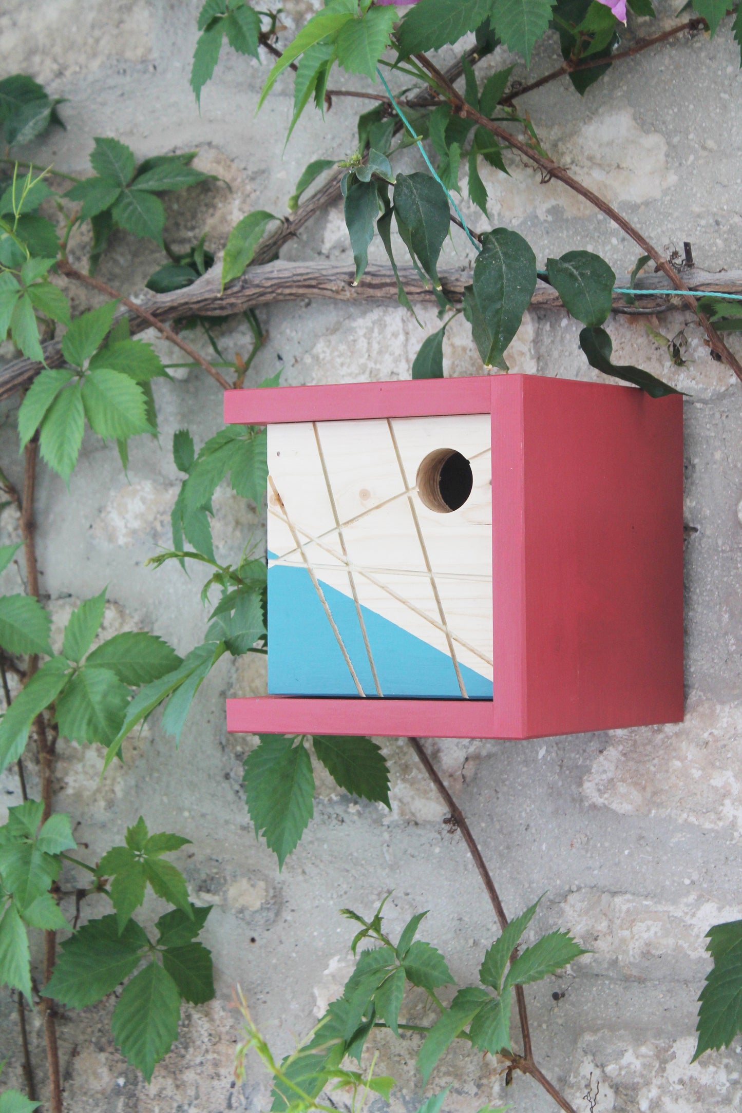 KU-BIRD RED Casa nidificazione per uccellini