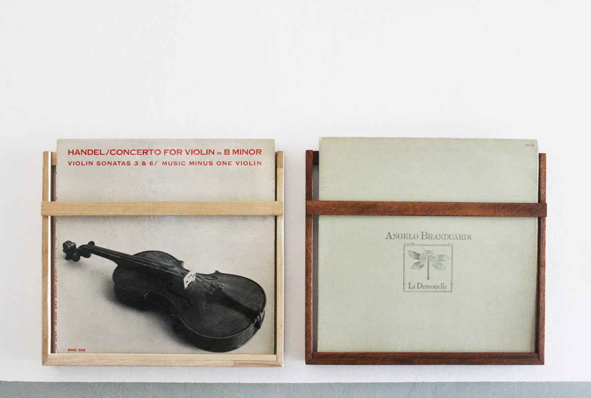 Wooden Wall Vinyl LP Frame | Design Display | Bixdesign