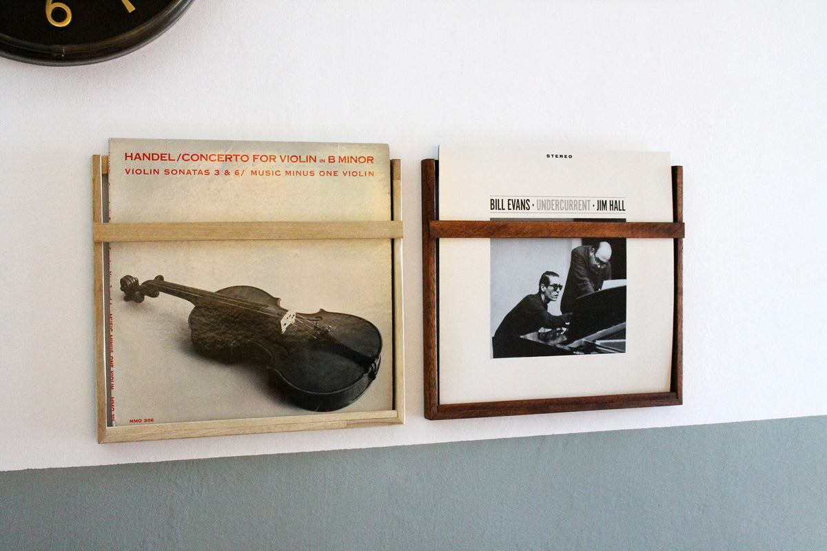 Wooden Wall Vinyl LP Frame | Design Display | Bixdesign
