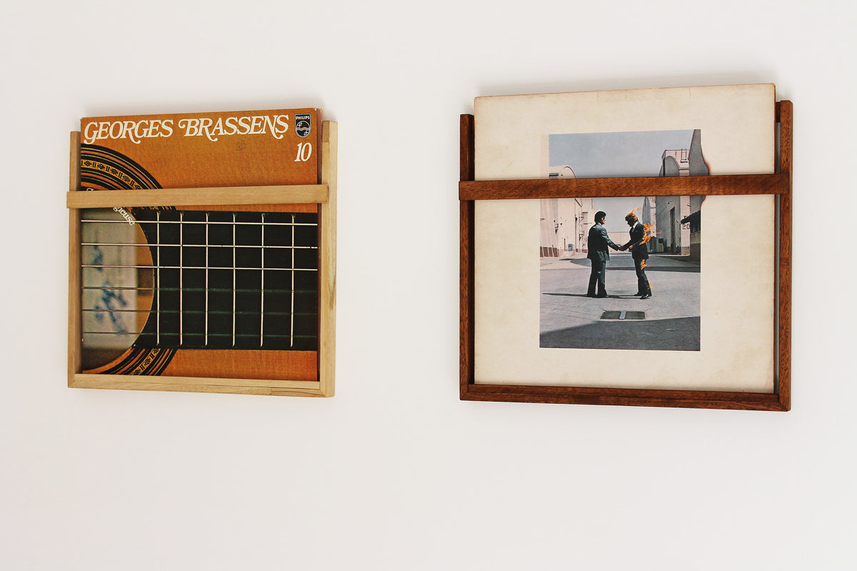 Wooden Wall Vinyl LP Frame | Design Display | Bixdesign