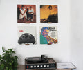 Vinyl record wall shelf. Vinyl shelf. Vinyl frame. LP holder. Small Size 