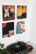 Vinyl record wall shelf. Vinyl shelf. Vinyl frame. LP holder. Small Size 