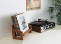 Wooden Vinyl Record Holder – Recordstand | Up to 40 LPs