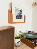 Vinyl Vault | Wall Mount Vinyl Record Holder LP | Italian Design Storage | Bixdesign