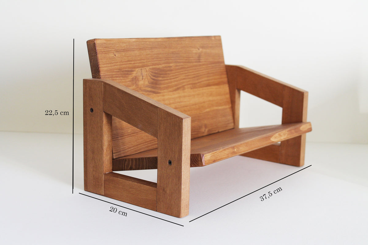 Wooden Vinyl Record Holder – Recordstand | Up to 40 LPs