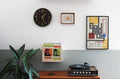 Wooden Wall Mount Vinyl LP Holder | 20 Records Capacity | Bixdesign