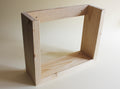 Wooden Wall Mount Vinyl LP Holder | 20 Records Capacity | Bixdesign