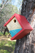 KU-BIRD RED Casa nidificazione per uccellini