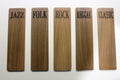 Wooden Vinyl Record Dividers | LP Collection Organization | Bixdesign