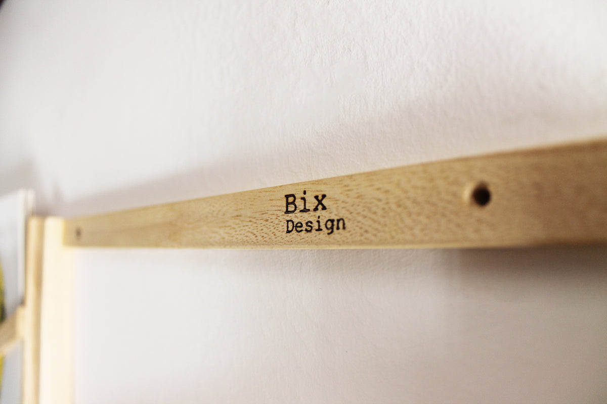 Wooden Wall Vinyl LP Frame | Design Display | Bixdesign