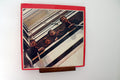 Wall Mount Vinyl LP Display Big Size | Chestnut Wood | Bixdesign